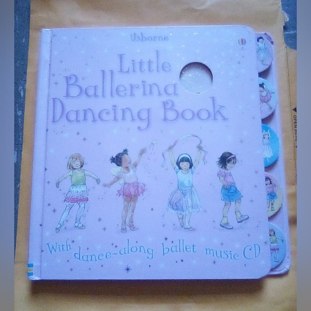 Little Ballerina Dancing Book by Fiona Watt